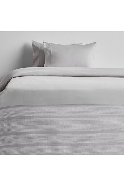 Generic Eternity Cotton Percale 325 Thread Count 3-Piece Queen Duvet Cover Set - 200x200 cm