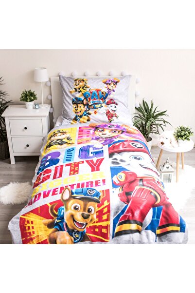 PAW PATROL Children's bedding set, 100% cotton, multicolor, 2 pieces, 140×200 cm, 70×90 cm, Paw Patrol