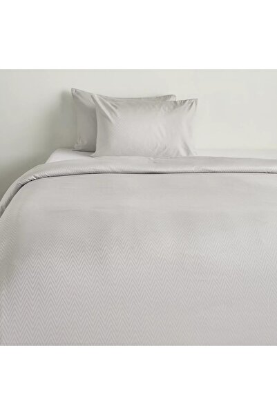 Generic Aspen Cotton Bamboo Sateen 300 Thread Count 3-Piece Queen Duvet Cover Set - 200x200 cm