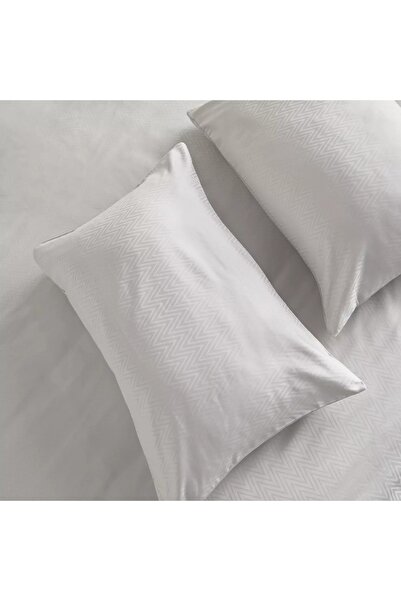 Generic Aspen Cotton Bamboo Sateen 300 Thread Count 3-Piece King Duvet Cover Set - 230x220 cm