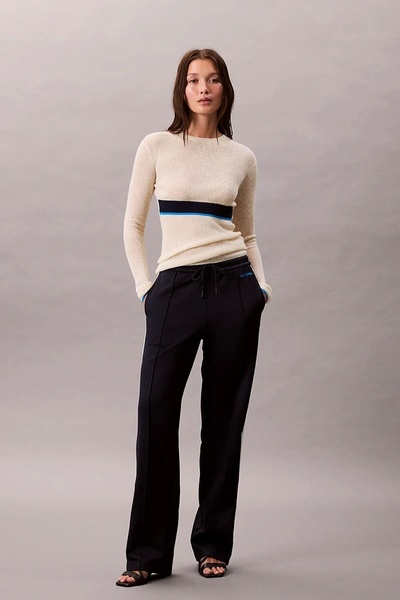 Calvin Klein Women's Navy Blue Sweatpants