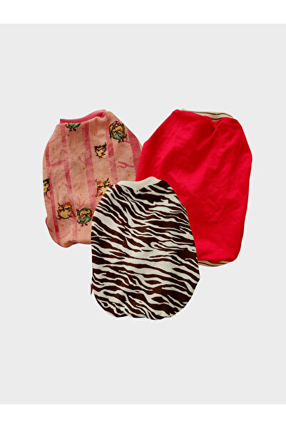 atelyu ملابس للقطط والكلاب، 3 قطع، تي شيرت وقميص داخلي