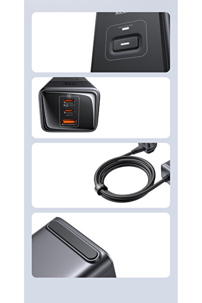 Mcdodo | 6-in-1 30W GaN Surge Protection Power Strip (UK)