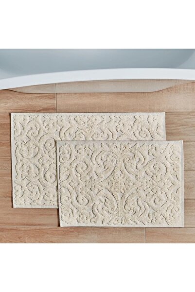 Generic Scroll 2-Piece Bath Mat Set