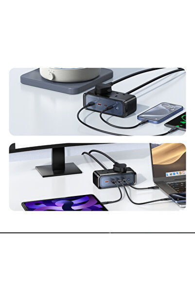 Mcdodo | 70W 2C+2A+2AC GAN Lightning Protection Power Strip (UK)