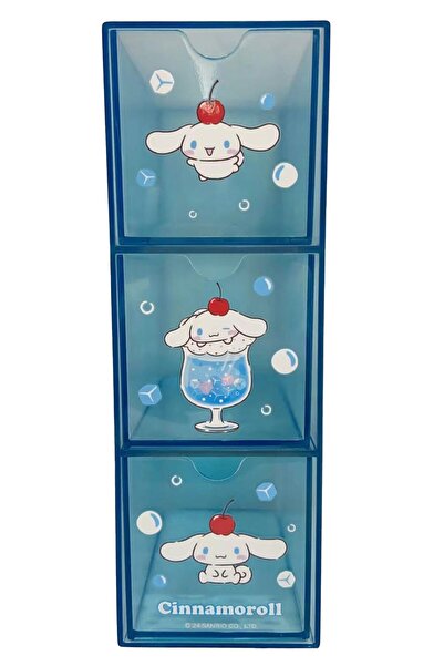Miniso Sanrio Lisanslı 3 Katlı Çekmece Düzenleyici - Cinnamoroll