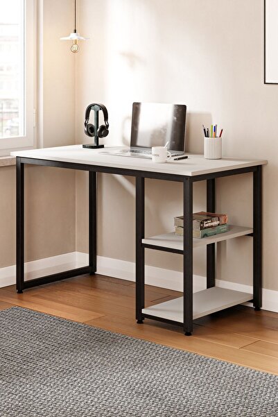 Ceramical MSRT Çalışma Masası - 60x120 cm - Beyaz