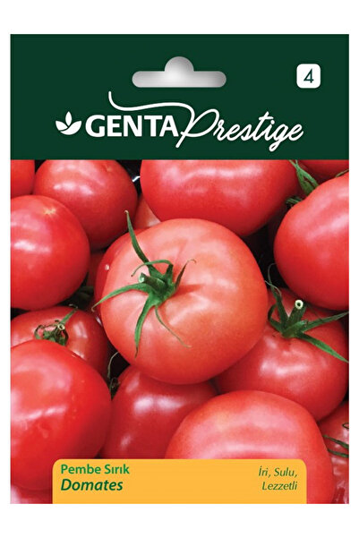 Genta İri ve Sulu Pembe Sırık Domates Tohumu