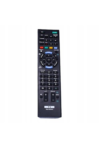 Sony TV Remote Control, Bravia RM-ED001, RM-ED011, RM-ED017, RM-ED018, RM-ED022, Black