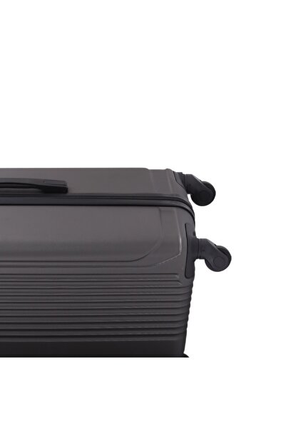 Prince Travelling Prince Hard Luggage (4 Wheels) Mileva 3 Pcs Set - 20 Inch X 24 Inch X 28 Inch - Dark Grey