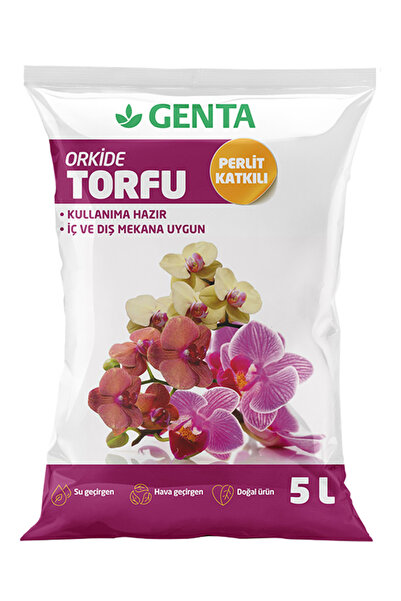 Genta Orkideler İçin Torf - 5 kg