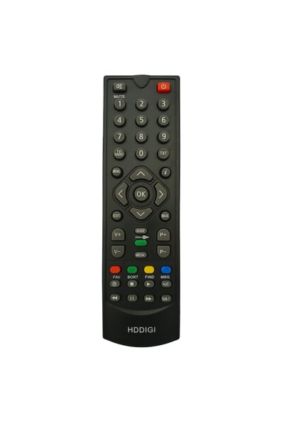 DIGI Original Remote Control for Satellite DIGI, CABLE, DVB-C, HUMAX, DIGI+C, HD4, 2017