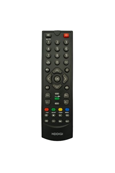 DIGI Original Remote Control for Satellite DIGI, CABLE, DVB-C, HUMAX, DIGI+C, HD4, 2017