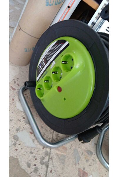 DEDE Makaralı Uzatma Kablosu - 3x2.5 Ttr 25 Metre