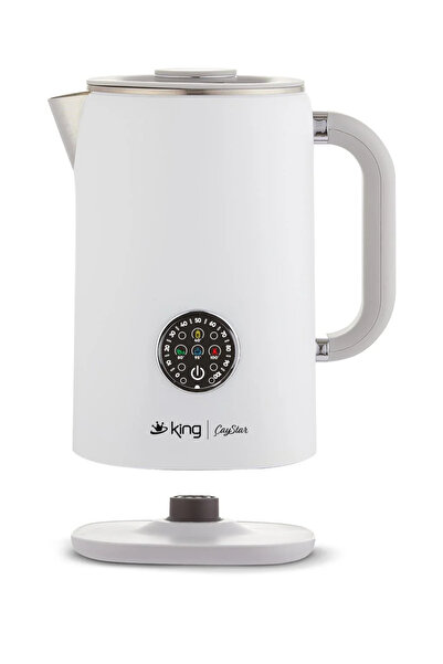 King Kcm387 Çaystar Digital Tea Machine-White