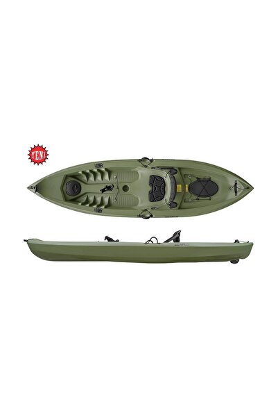 Seaflo Tek Kişilik Balıkçı Kano Yeşil