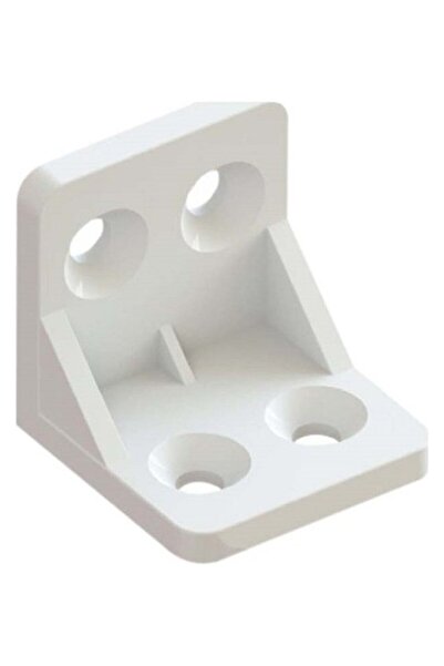 tify Plastik L Köşe Bağlantı Aparatı, L Plastik Gönye Köşebent Beyaz 50 Adet