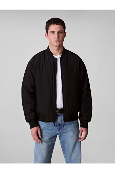 Calvin Klein Erkek Yuvarlak Yaka Regular Fit Kalıp Çift Cep Siyah Mont LV04LC513G UB1