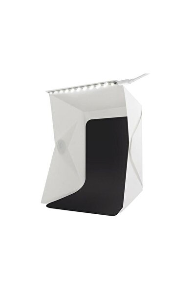 PROCART Mini foldable photo cube, backlit by 20 SMD LEDs, microUSB 5V, 22x23 cm