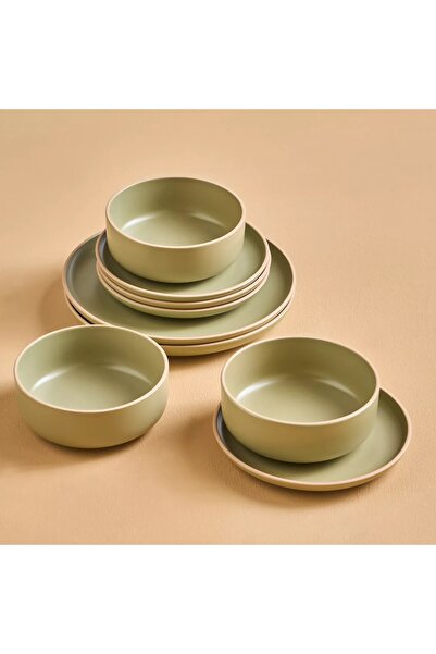 Generic Carino 12-Piece Ceramic Dinner Set - Serves 4