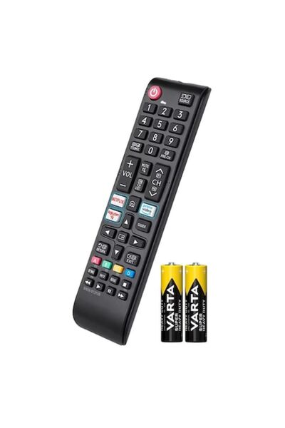 Evo TV Remote Control, Compatible with Samsung Smart, BN59-01315B, Black Color, Batteries Included
