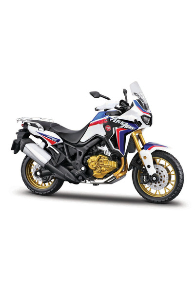 Maisto 1:18 Honda Africa Twin DCT Model Motor Beyaz 39030-01
