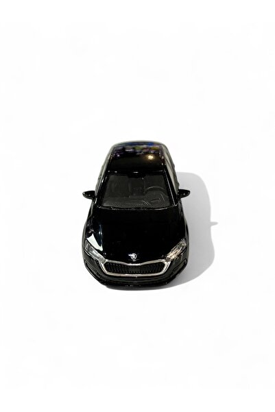 WELLY 1/36 سكودا أوكتافيا سوداء (أبيض وأسود)