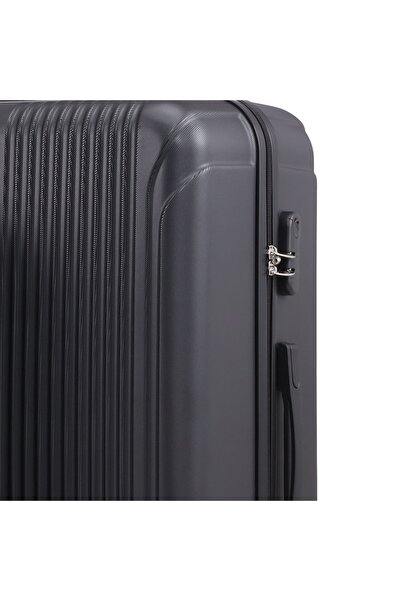 Prince Travelling Prince Hard Luggage (4 Wheels) Mileva 3 Pcs Set - 20 Inch X 24 Inch X 28 Inch - Black