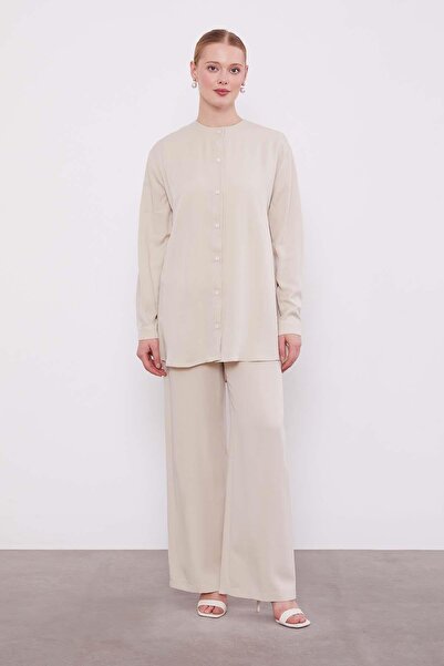 Levidor Stone Lace Detailed Triple Tunic Set