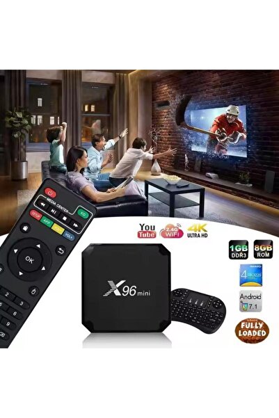 Generic صندوق تلفزيون فائق الدقة 4K مع جهاز تحكم عن بعد B07N6PFMP1 صندوق استقبال الإنترنت صندوق التلفزيون TVBOX Android