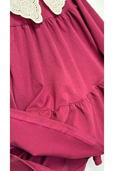 OZZY KİDS Κοριτσίστικο φόρεμα με γιακά