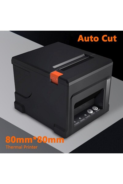 PROCART Bluetooth thermal printer, USB, 80 mm, print speed 220-300 mm/s, Windows/Android/iOS