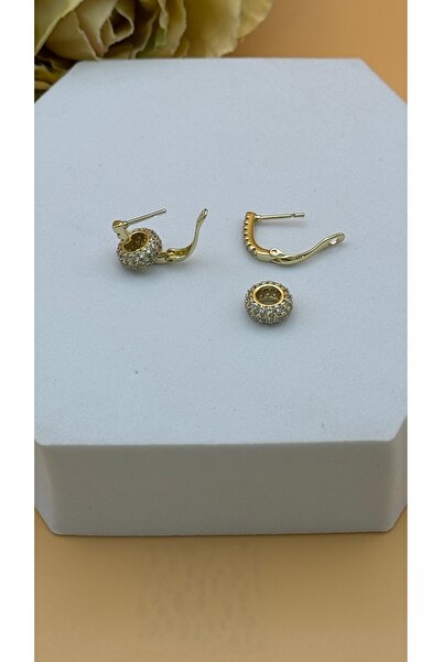 XUPING JEWELRY Zirkon Taşlı Halka Sallantılı Model Küpe
