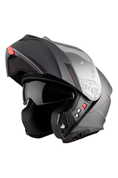 MT Genesis Sv Solid A2 Mat Çene Açılır Kask