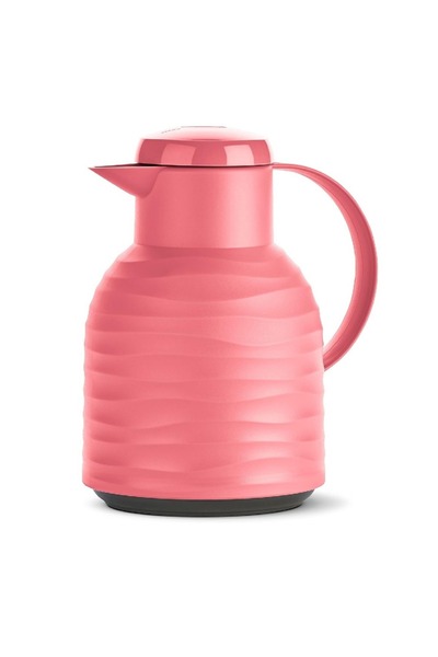 emsa Thermos from the German company Emsa, made of high-quality plastic and high-quality heat-preserving glass inside.