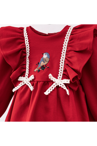 Cumino Freesia Girl Dress 9-12-18-24 Months