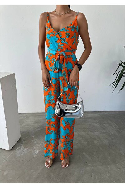 boutich Stylish Jumpsuit with Comfortable Fit and Printed Design - S063401