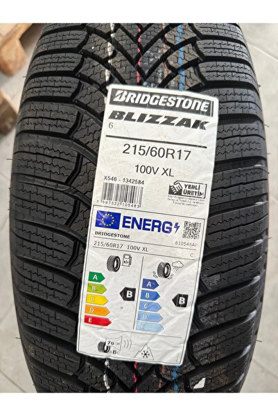 Bridgestone / 215/60R17 (BLIZZAK 6) 2025 KIŞ LASTİĞİ