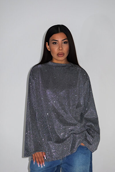Gülşah Evecen Simli Modest Top