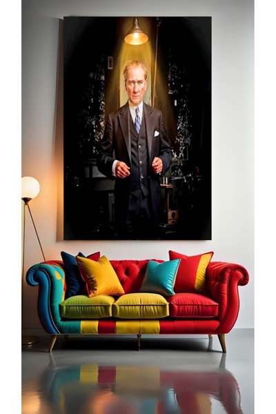 özkacar ATATURK PORTRET V Kućni zid Dnevna soba Salon lepote Kancelarija Prod...