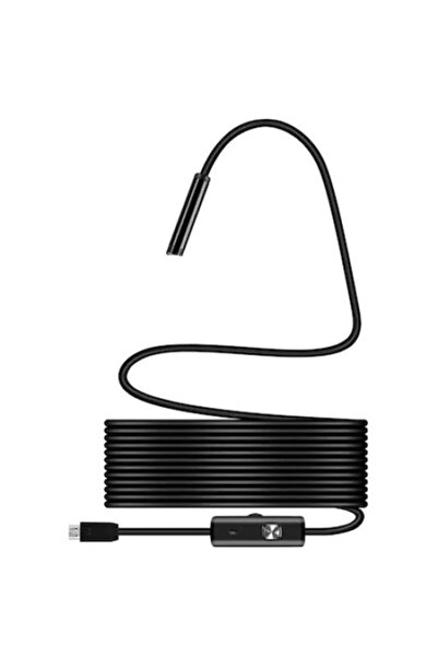 FOXMAG24 Cameră endoscopică, cablu de 10 m, obiectiv de 7 mm, rezoluție înaltă, înregistrare foto și video, USB 2.0/1.1