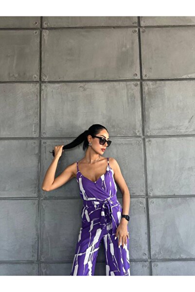 boutich Stylish Jumpsuit with Comfortable Fit and Printed Design - S063401