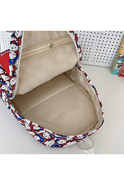 OEM Hello Kitty schoolbag/backpack for school or travel, 45 x 30 x 13 cm, ZY-8618