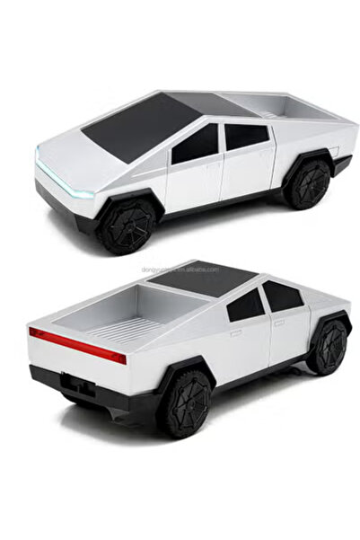 Fun Moment Tesla Cybertruck 2.4GHz Remote Controlled Truck with Headlights and Taillights