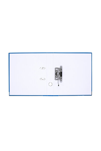 Bigpoint Folder with 2-Ring Mechanism, 350-Page Capacity, Blue
