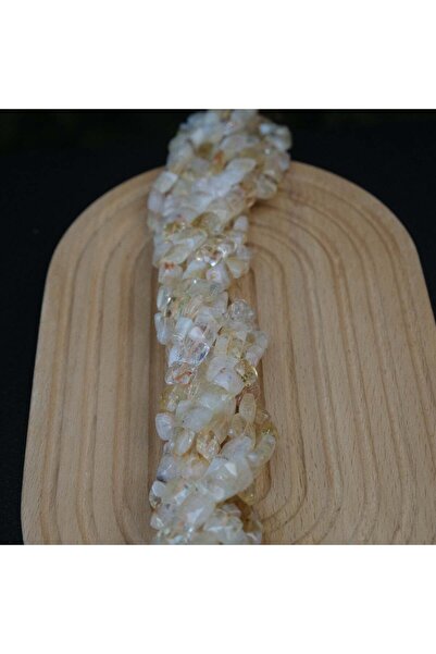 Prestij Boncuk Φυσική πέτρα κιτρίνης τετράγωνης κοπής κιτρίνης 10 mm με όψη (...