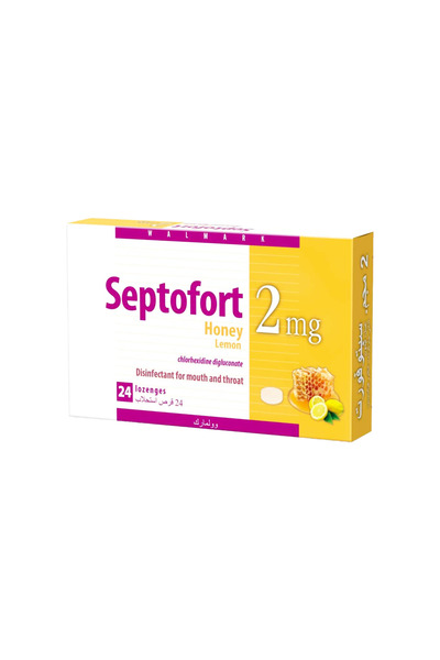 the andersons Septofort 2mg Honey Lemon Lozenges
