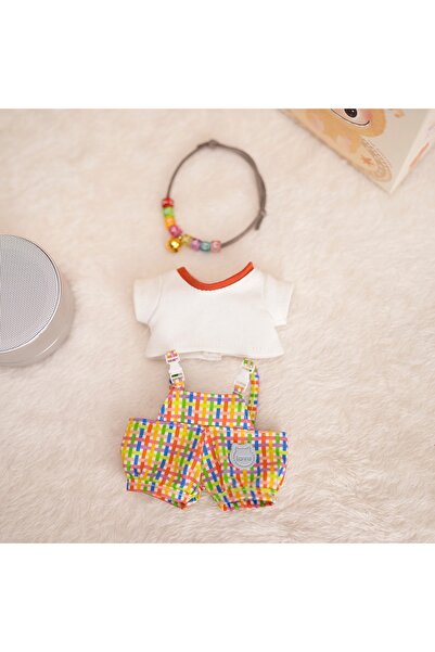 Choice معطف لابوبو 12 مقاس 17 سم للأطفال من لابوبو، ملابس عمل مربعة ملونة من ...