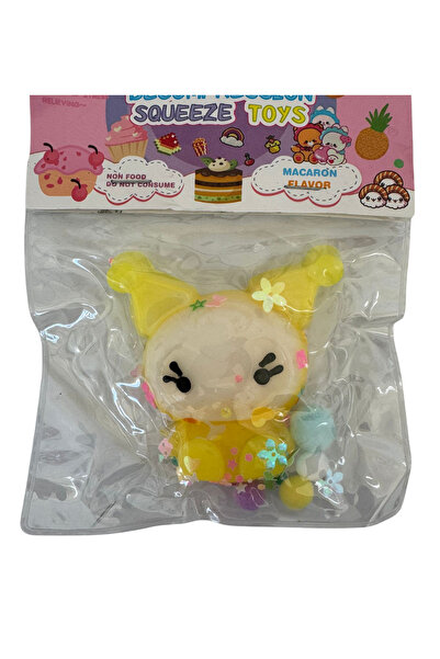 yumurcakstore KUROMI figürlü taba sukuşi squishy stres oyuncağı yumuşacık jel...