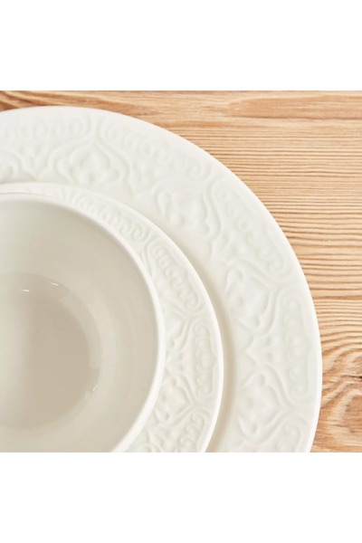 Generic Amaya 16-Piece Porcelain Dinner Set - Serves 4